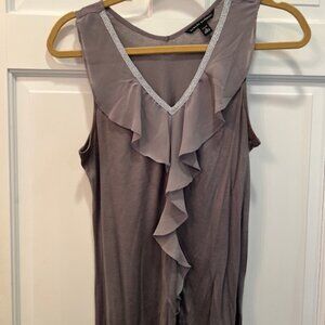 Banana Republic Purple Flowy Blouse Size - Small (Petite)